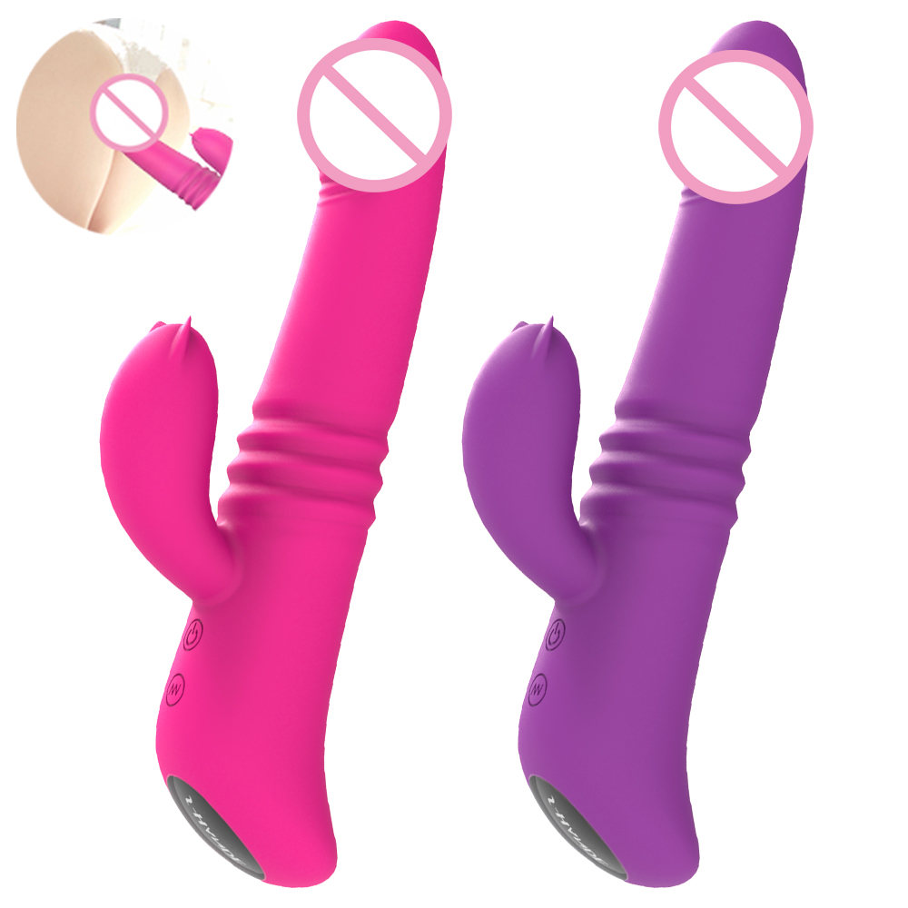  Wholesale Adult 2 Motors Sex Rabbit Vibrator Sex Toys G Spot Clitoral Vibrators Natural Wireless For Female Women Cn;gua