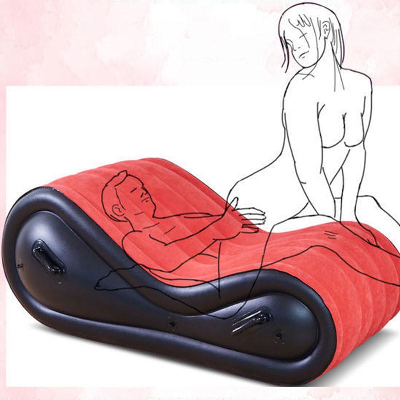 Inflatable Sex Pillow Sofa Bed Chair Adults Sexy Portable Adults Sexual Sofas Bdsm Support Positions Pad Love Funny Furnitures%