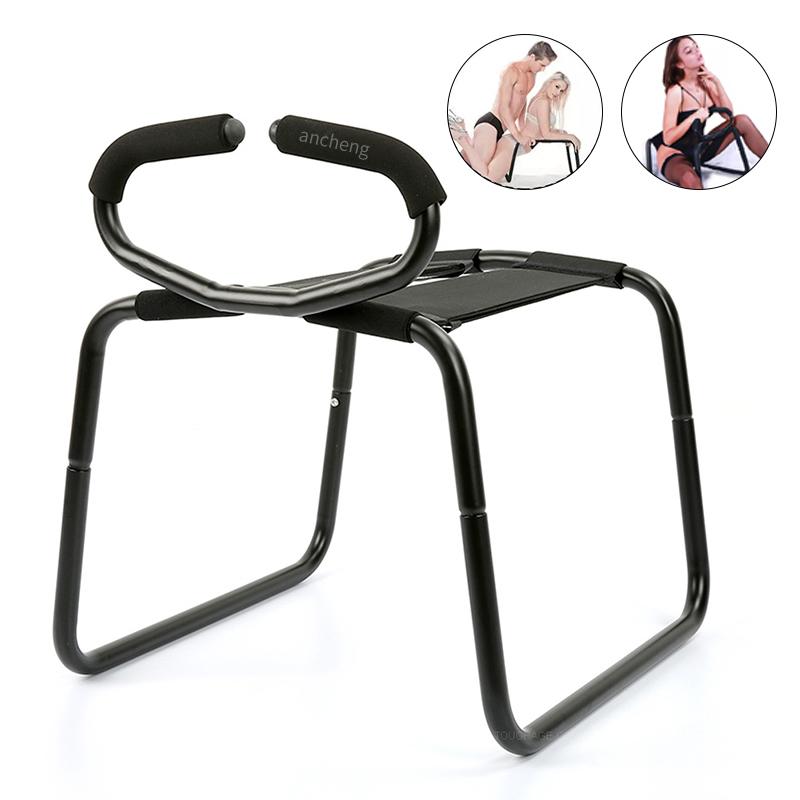 Female Masturbation Sex Machine Furniture Hold 150kg Chair Love Position Stool With Handrail Novelty Sex Toys For Couple Woman%