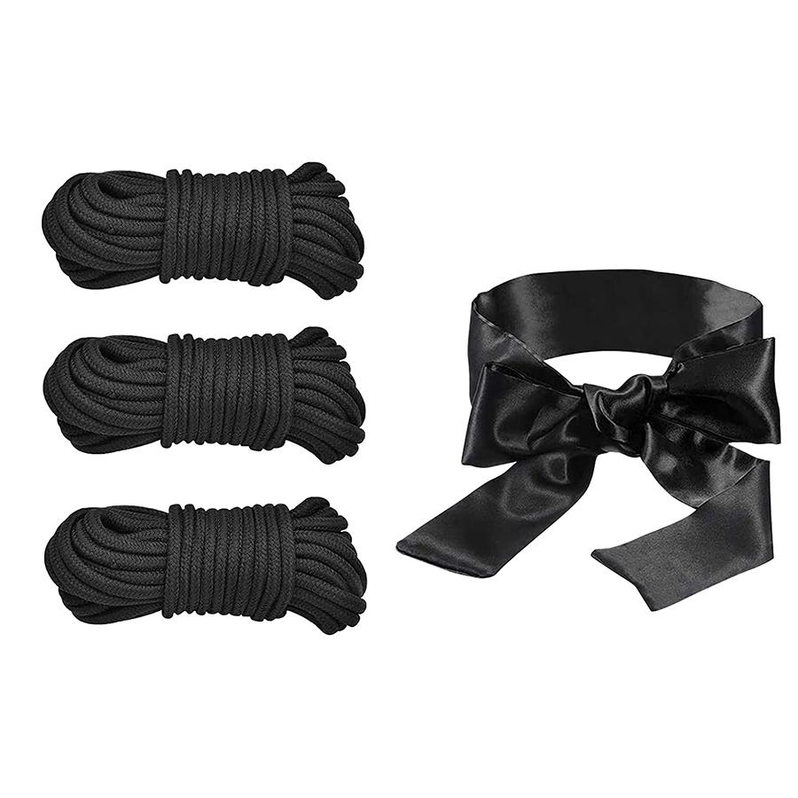 Bdsm Restraints Set Cotton Rope Bondage 10m Ropes For Adults Bondage Patch Slave Fetish Sex Toys Sm Game Sex Bondage Game Rope