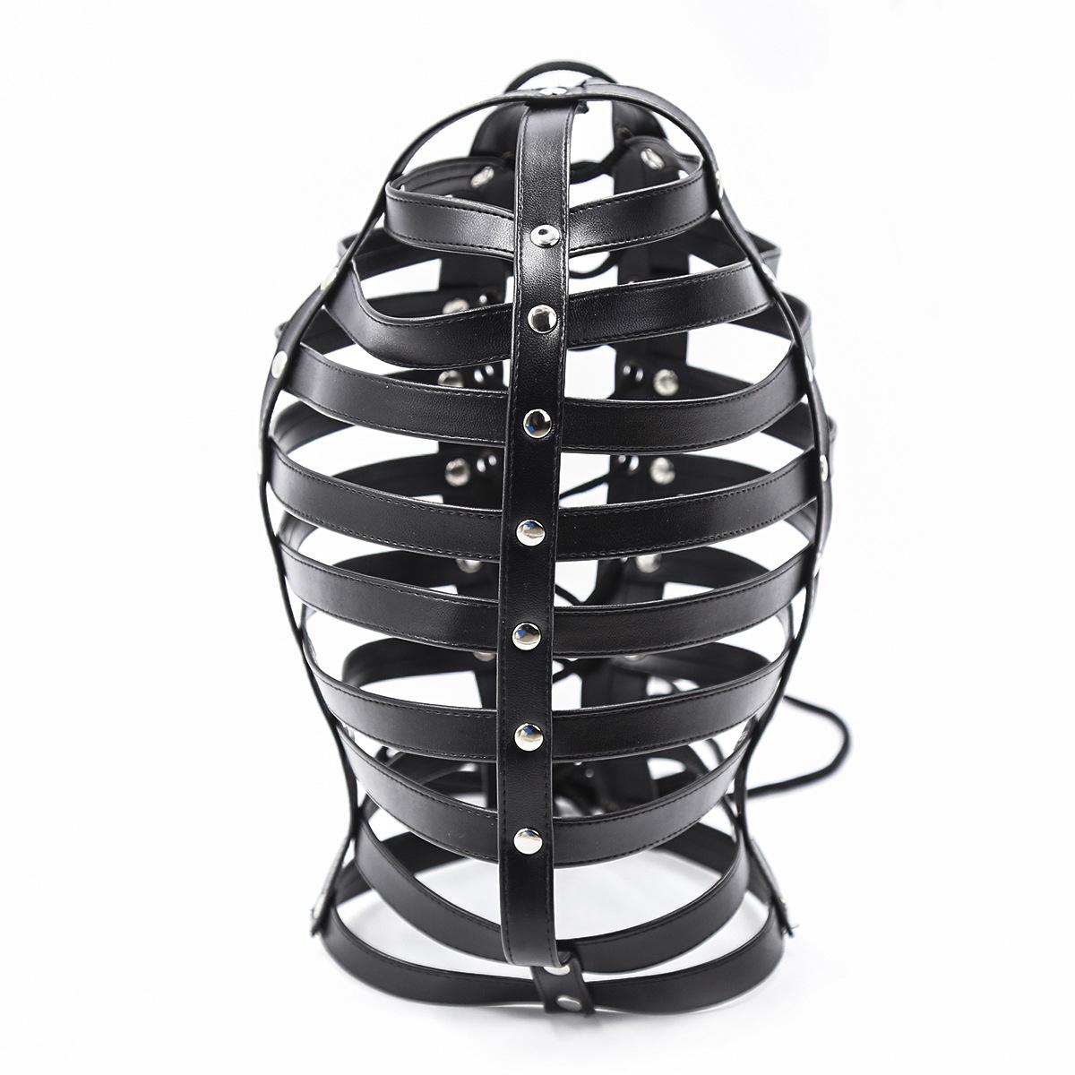 Factory Bdsm Bondage Hood Bdsm-gear Mask Bondage Restraints For Couple Sex Toys