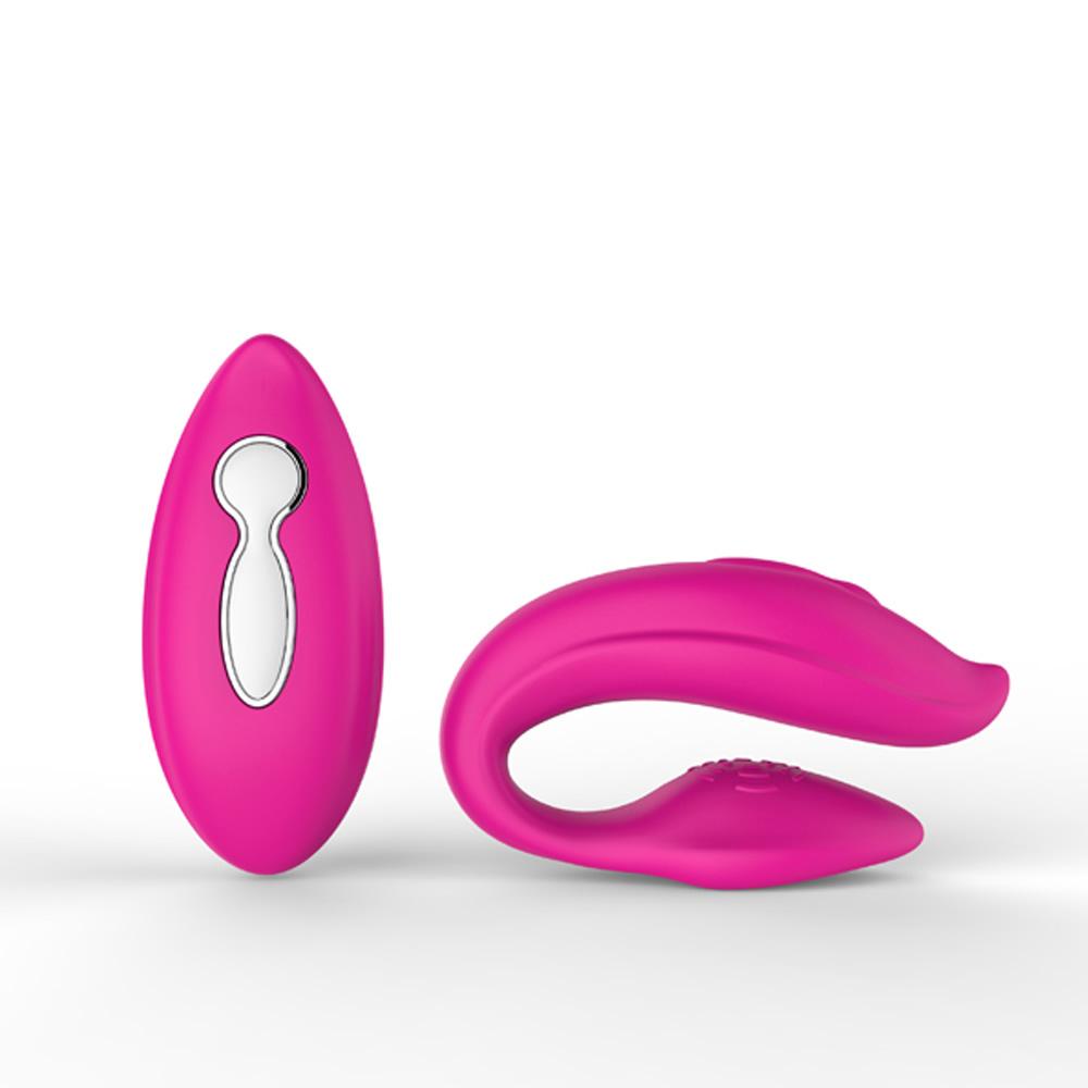 Wireless Remote Control Dual Motors Vibrator Sex Toys For Couples