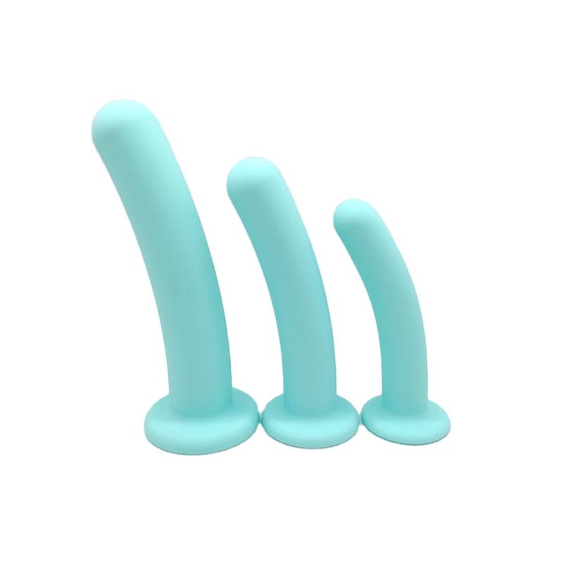 New Style Three Size Adult Sex Toy Body Safe Silicone Dildo Sex Toys Set With Suction Cup For Woman