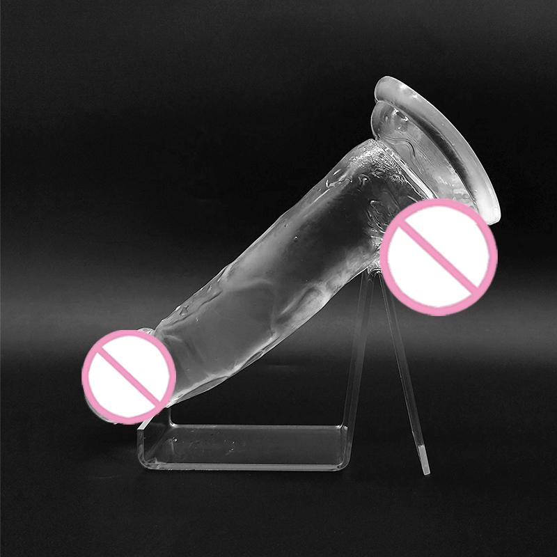 Cheap Silicone Realistic Sex Toys Penis Confetti Dildo With Strong Suction Cup Sex Toy For Woman Masturbation