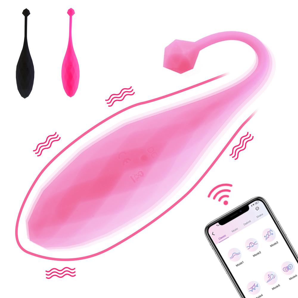 App Wireless Control Dildos G Spot Clitoris Egg Vibrator Sex Toys For Woman Rechargeable