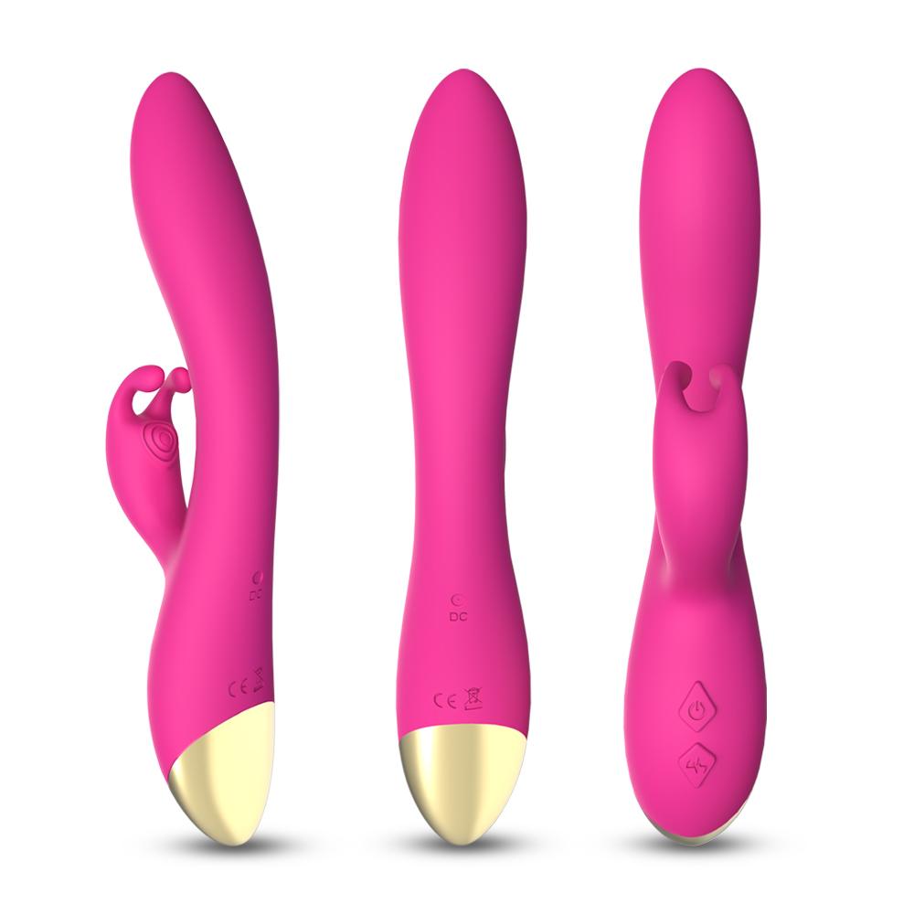 Double Head G-spot Vibrator Adult Female Masturbation Device Rabbit Sex Toys For Woman