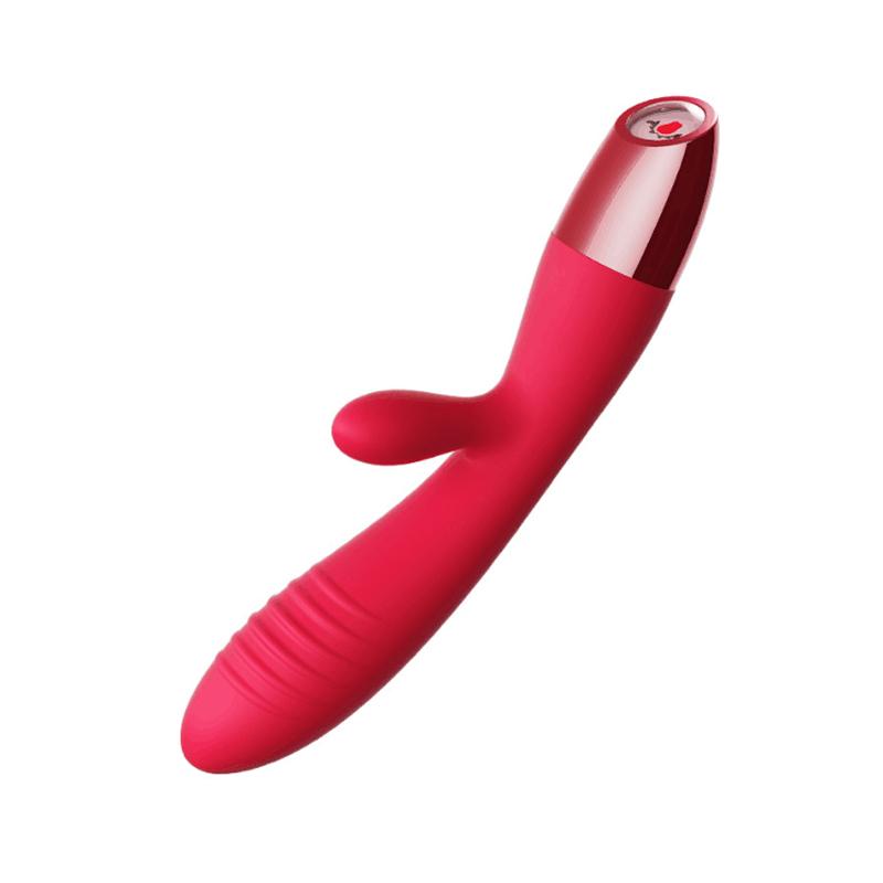 Adult Products Wholesale Sex Toys Double Head Heated Female G-spot Vibrator Sex Vibrator Massager For Women