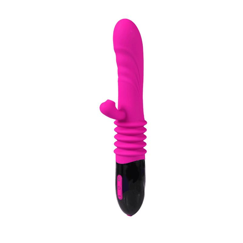 Sucking Telescopic Thrusting Vibrator Simulation Penis Female Electric Vibrator Sex