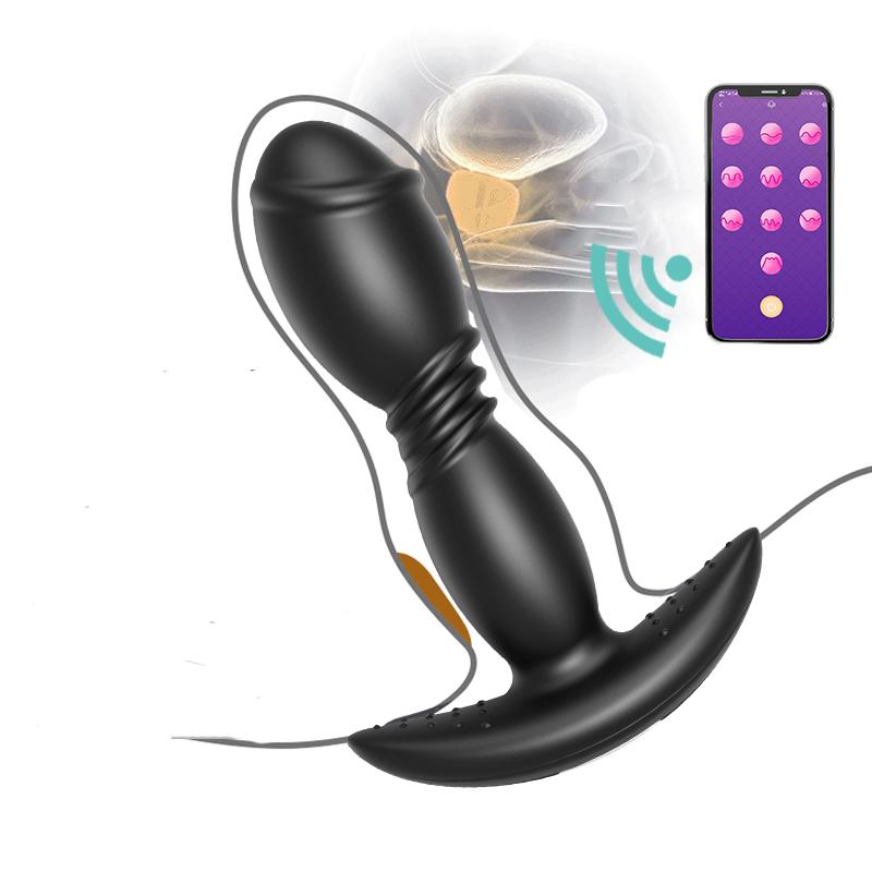 Pussy Massage Music And App Control Scalable Penis Sex Toy Adult Anal Vibrator For Women