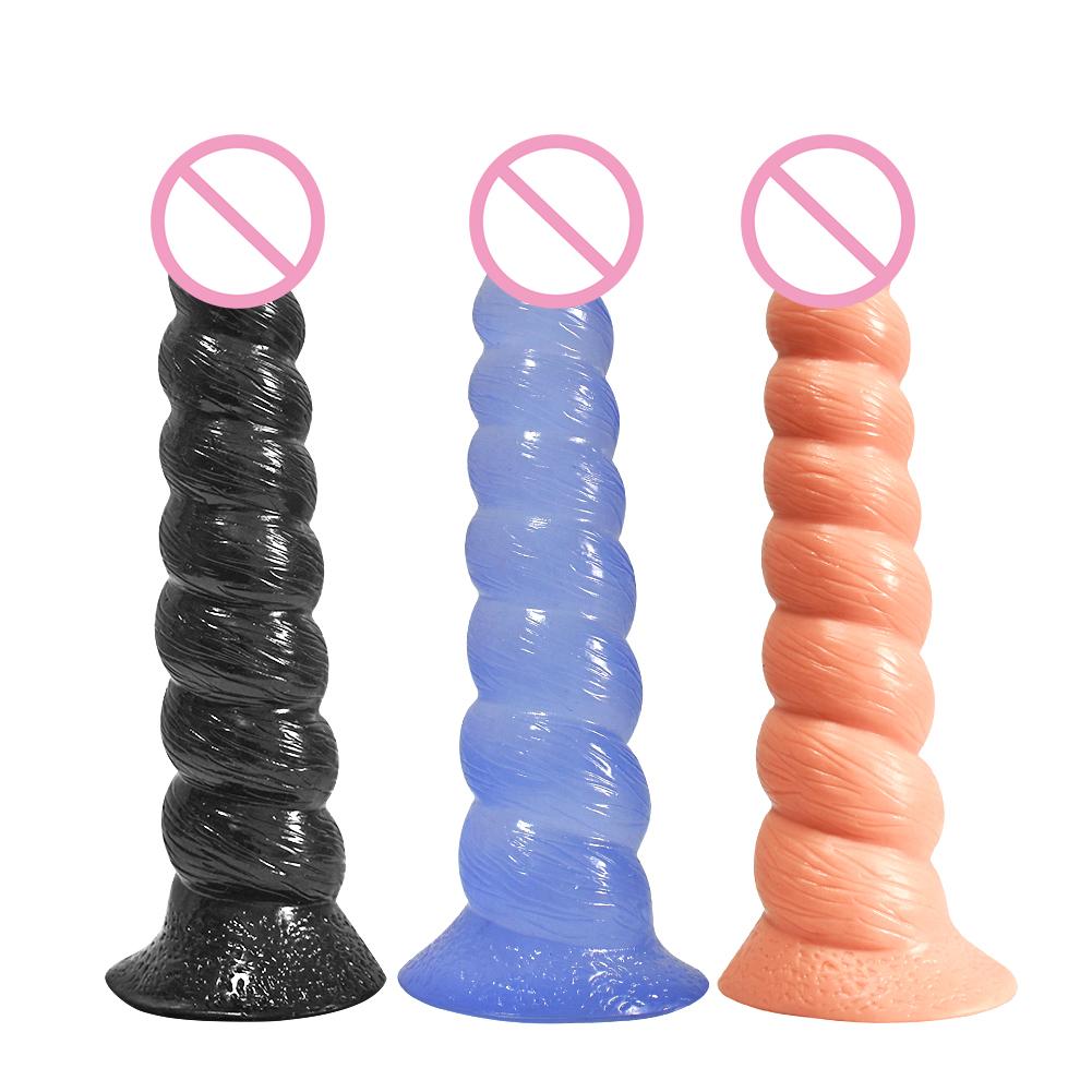 8-section Thread New Type Simulation Special-shaped Anal Plug Penis Sm Special Alternative Simulation Vagina Anal Plug One