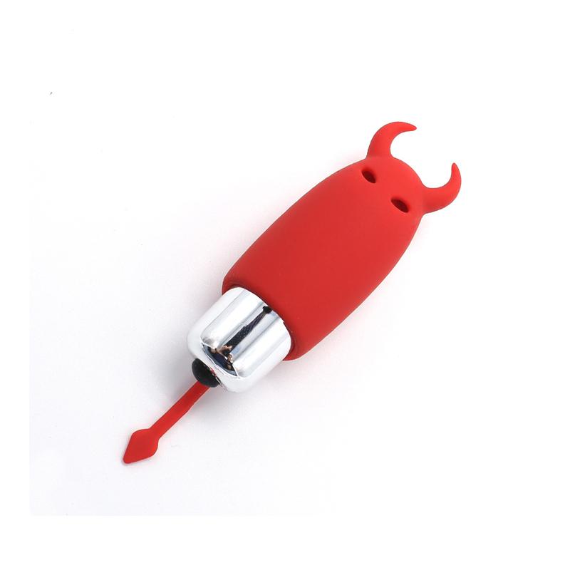 Silicone Vibration Clitoral Chest Stimulation Vibrator Wand Massager Jumping Egg