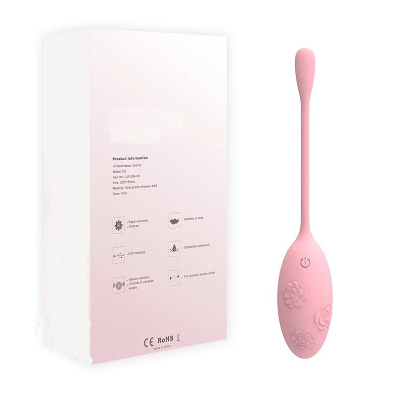 Women&#39;s Waterproof Portable Multi Vibration Frequency Fun Flirting Vibrating Egg Wireless Adult Sex Toy For Women