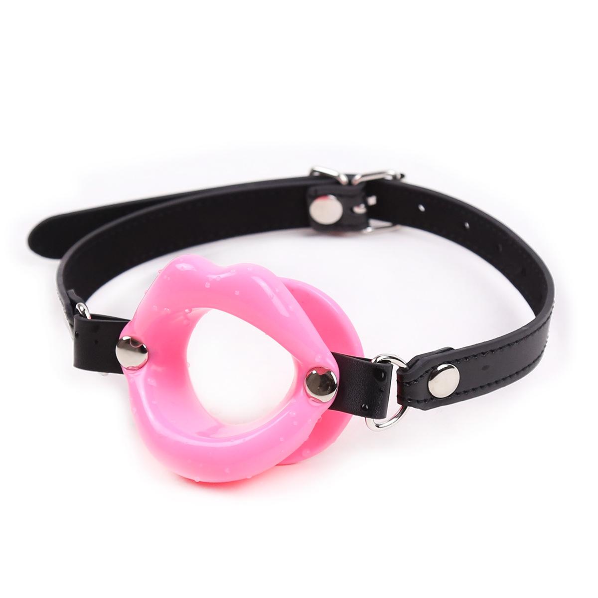 Pvc Mouth Ball Adult Sex Toys Pu Bondage Training Hollow Gag Bdsm Plug For Couples