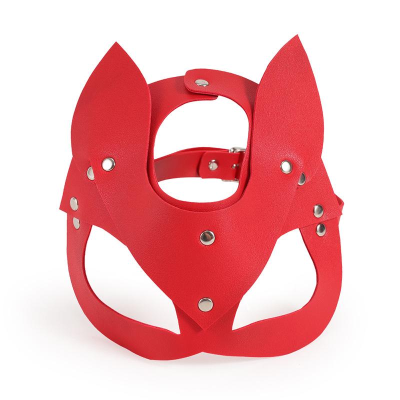 Wholesale Pu Sm Fox Eye Face Shield Flirting Cosplay Adult Sex Toys Bdsm For Couples