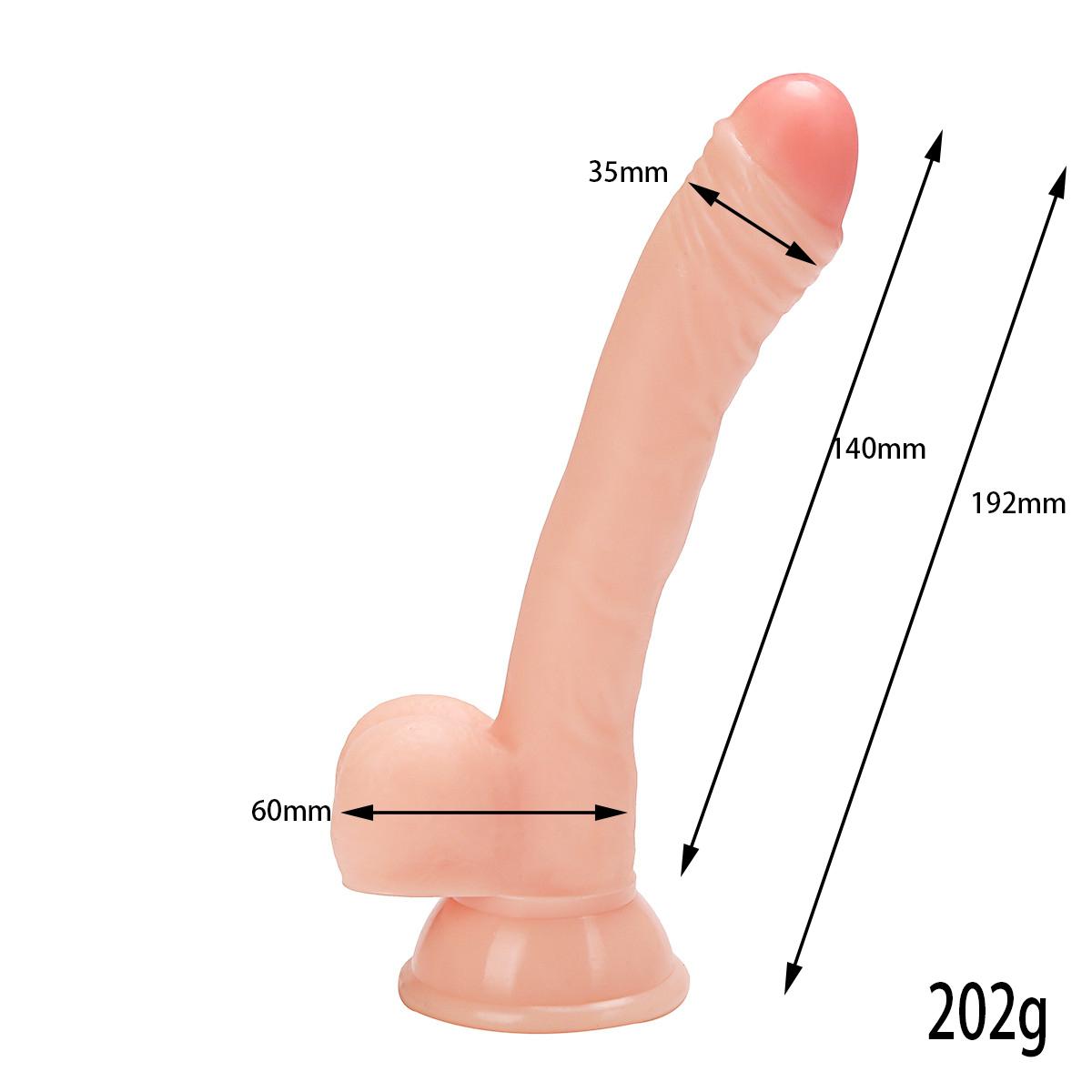 7.6 inches Realistic Dildo