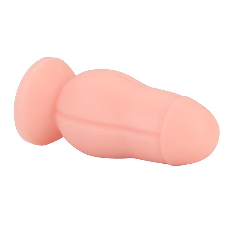 Coarse men and women share anal plug masturbation devices