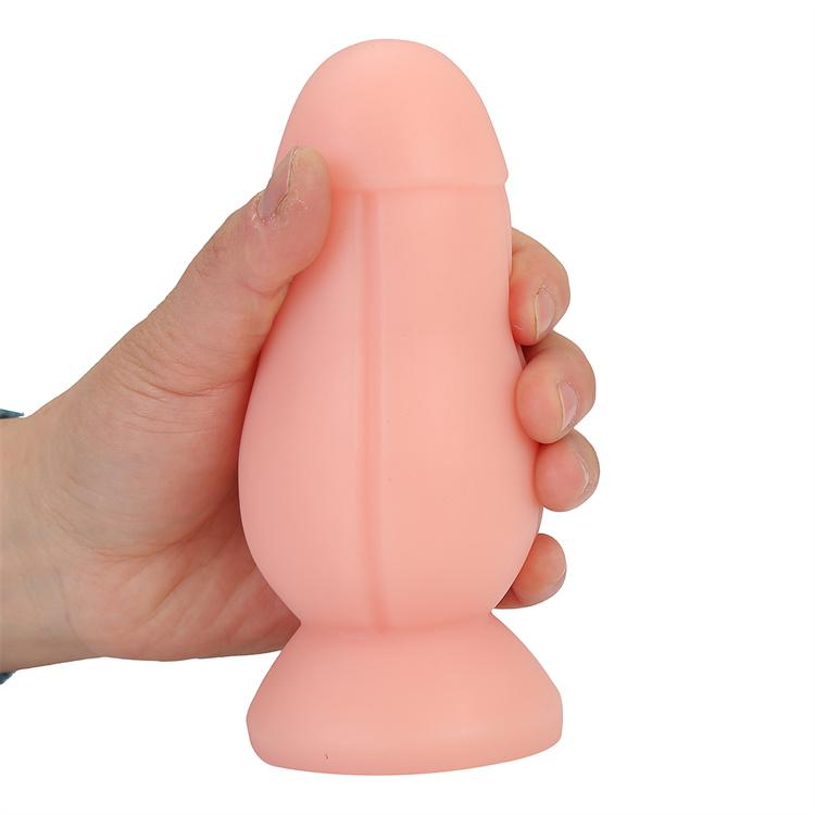 Coarse men and women share anal plug masturbation devices