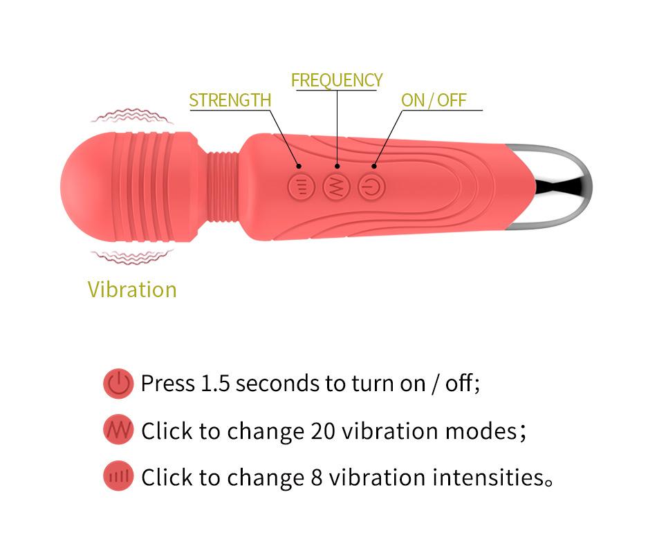 20 frequency vibration 8 kinds of strength