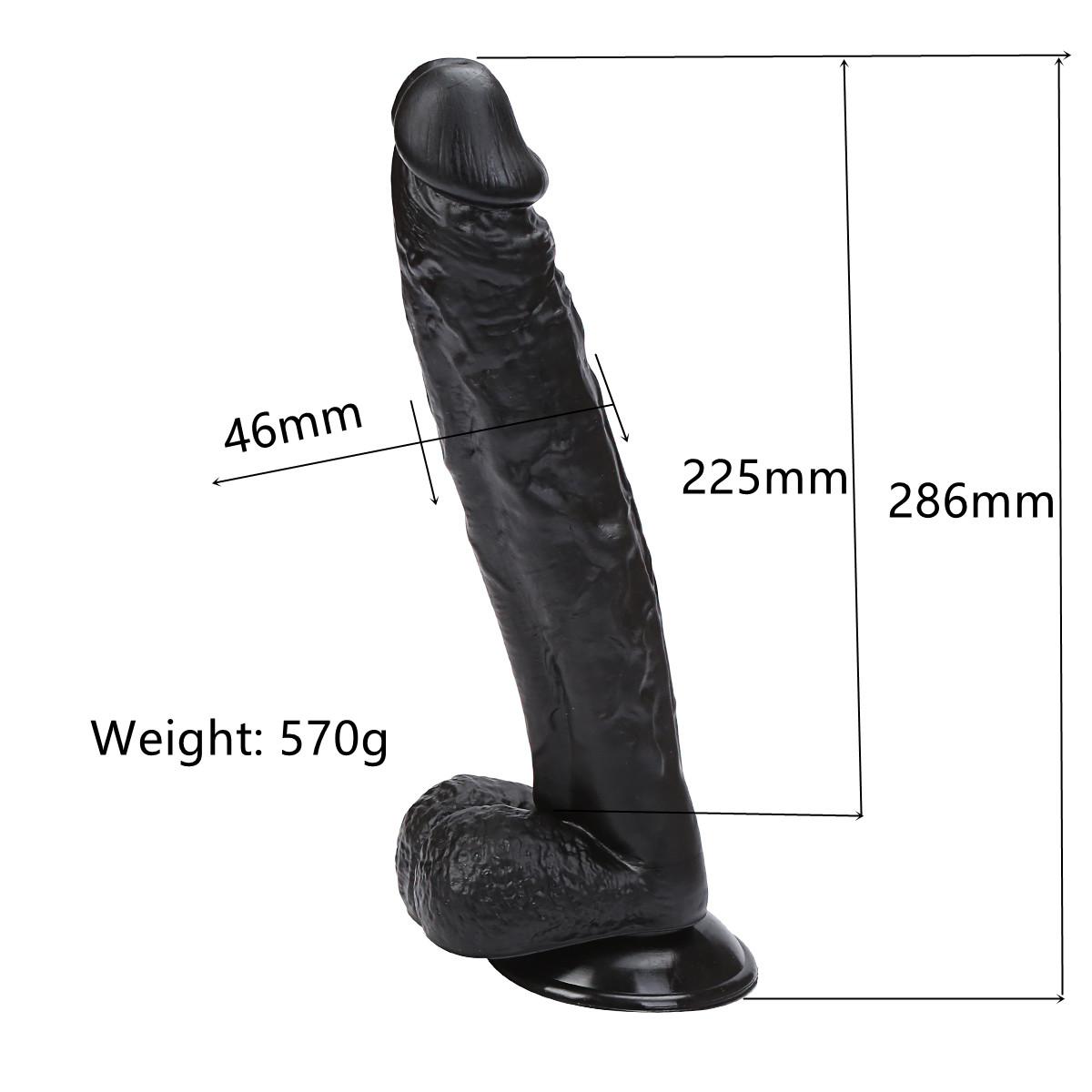 11.26 inches Realistic huge Dildo