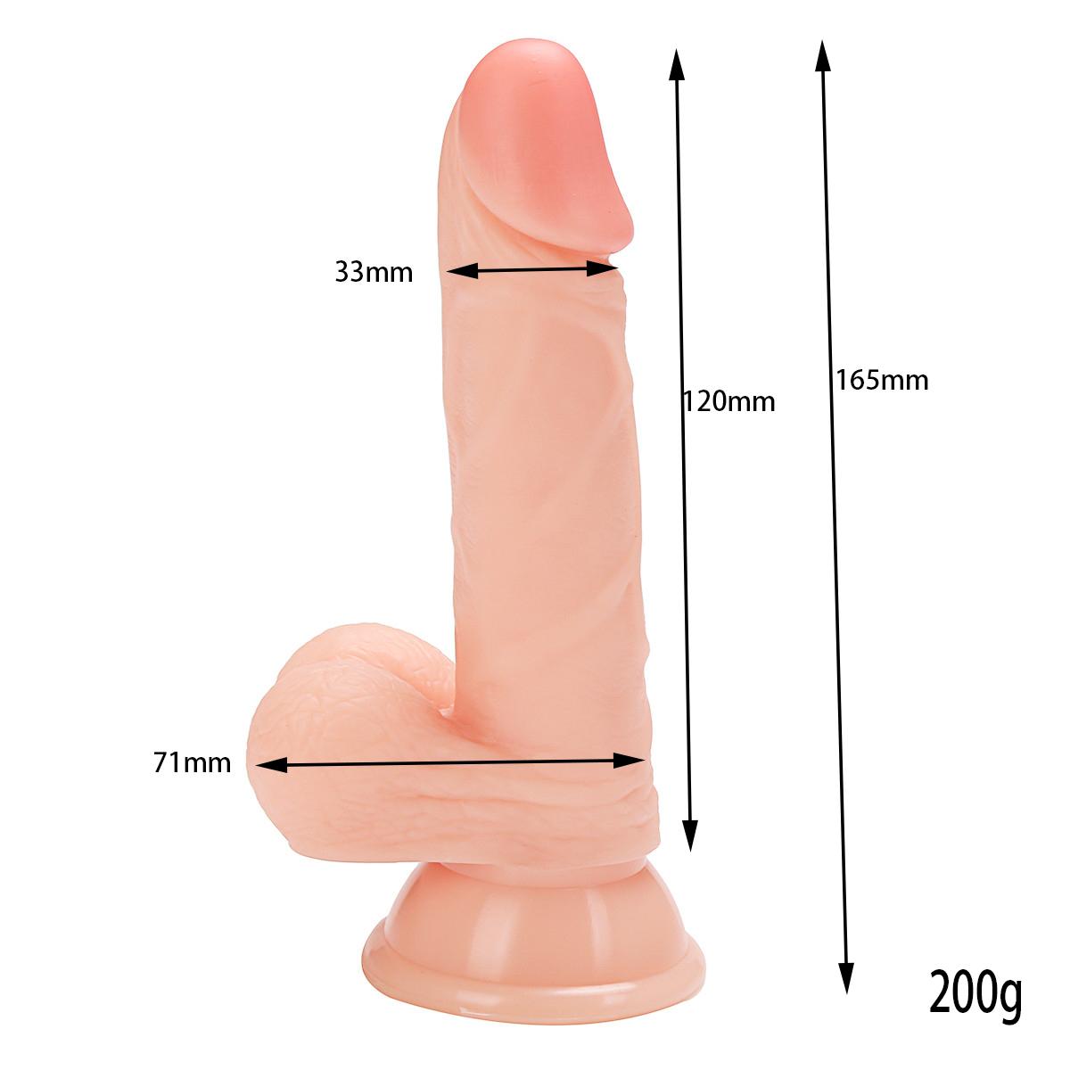 6.5 inches Realistic Dildo