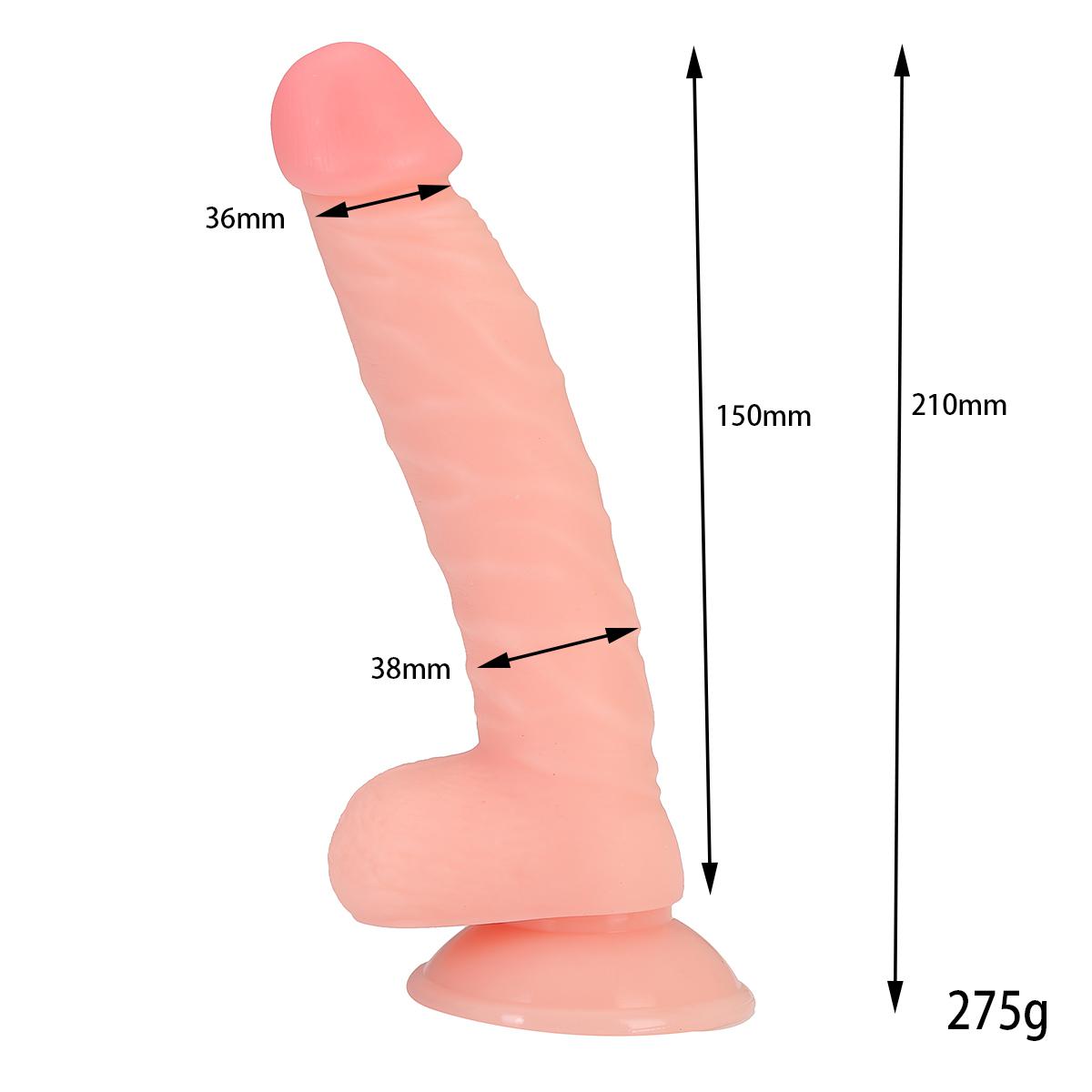 8.3 inches Realistic Dildo