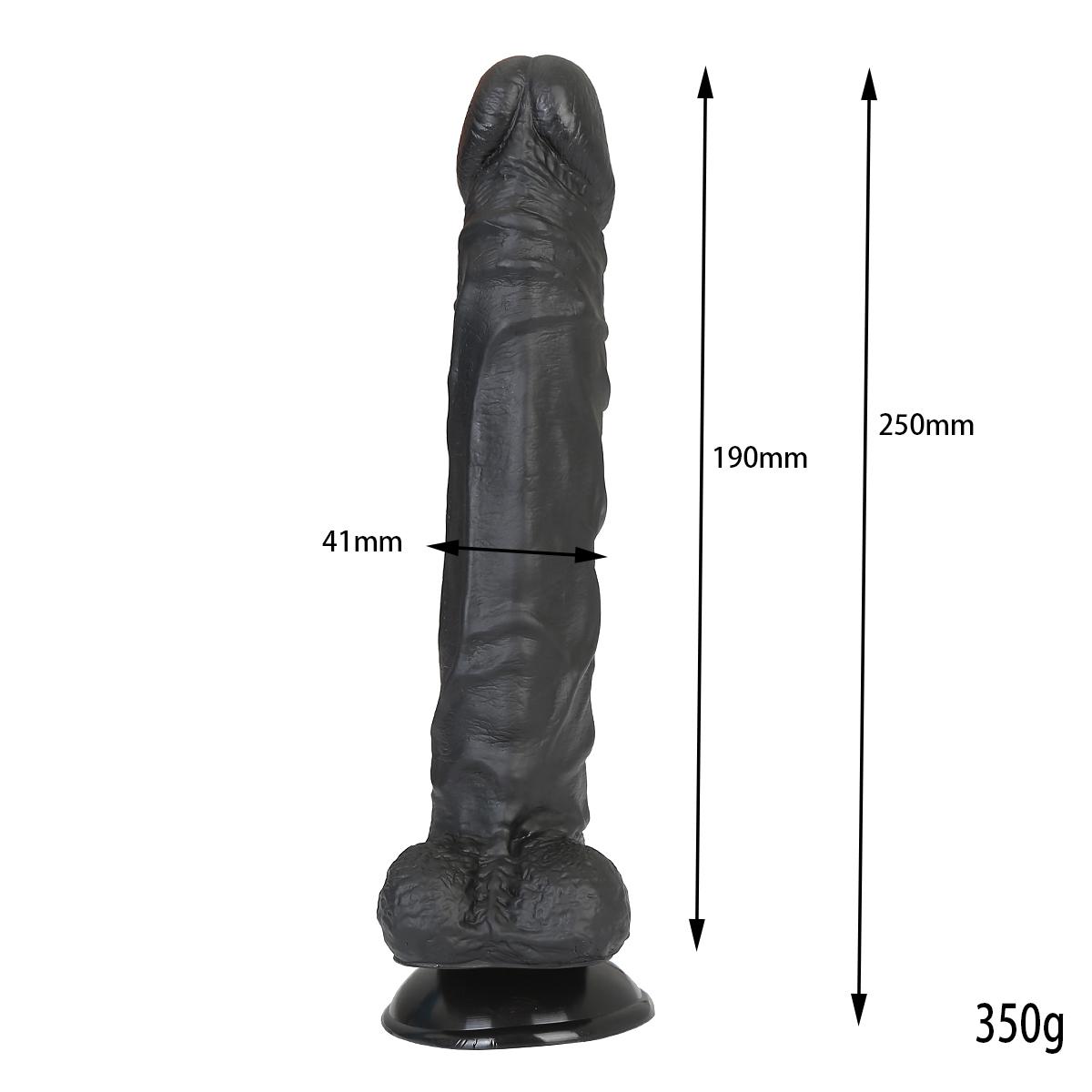 9.8 inches Realistic huge Dildo