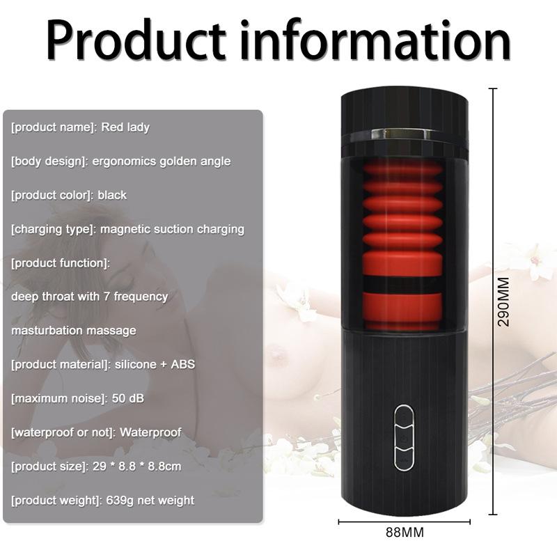 Fully automatic intelligent 7-frequency spiral telescopic vibration aircraft cup