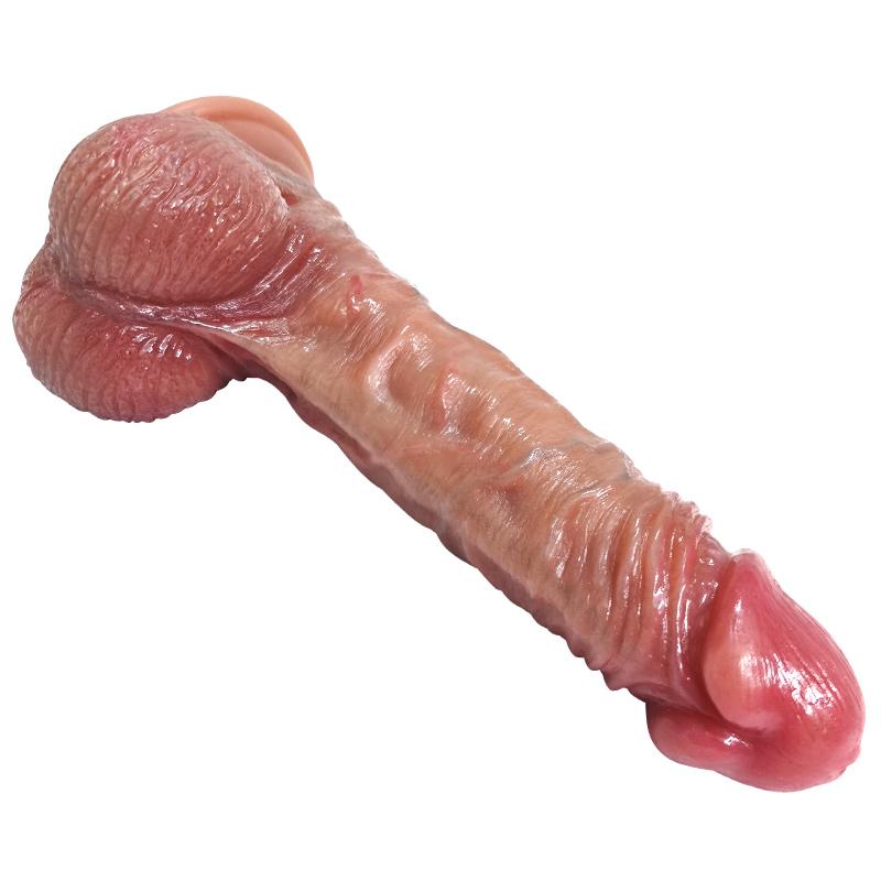 Lamb skin Dildo Liquid silicone