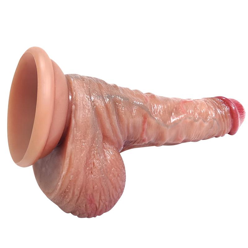 Lamb skin Dildo Liquid silicone