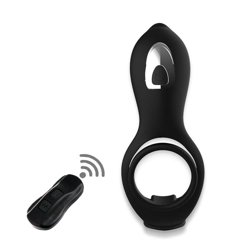 Male and Female Shared Remote Control Penile Ring