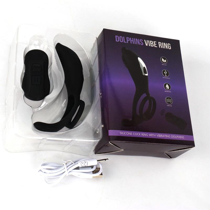 Male and Female Shared Remote Control Penile Ring