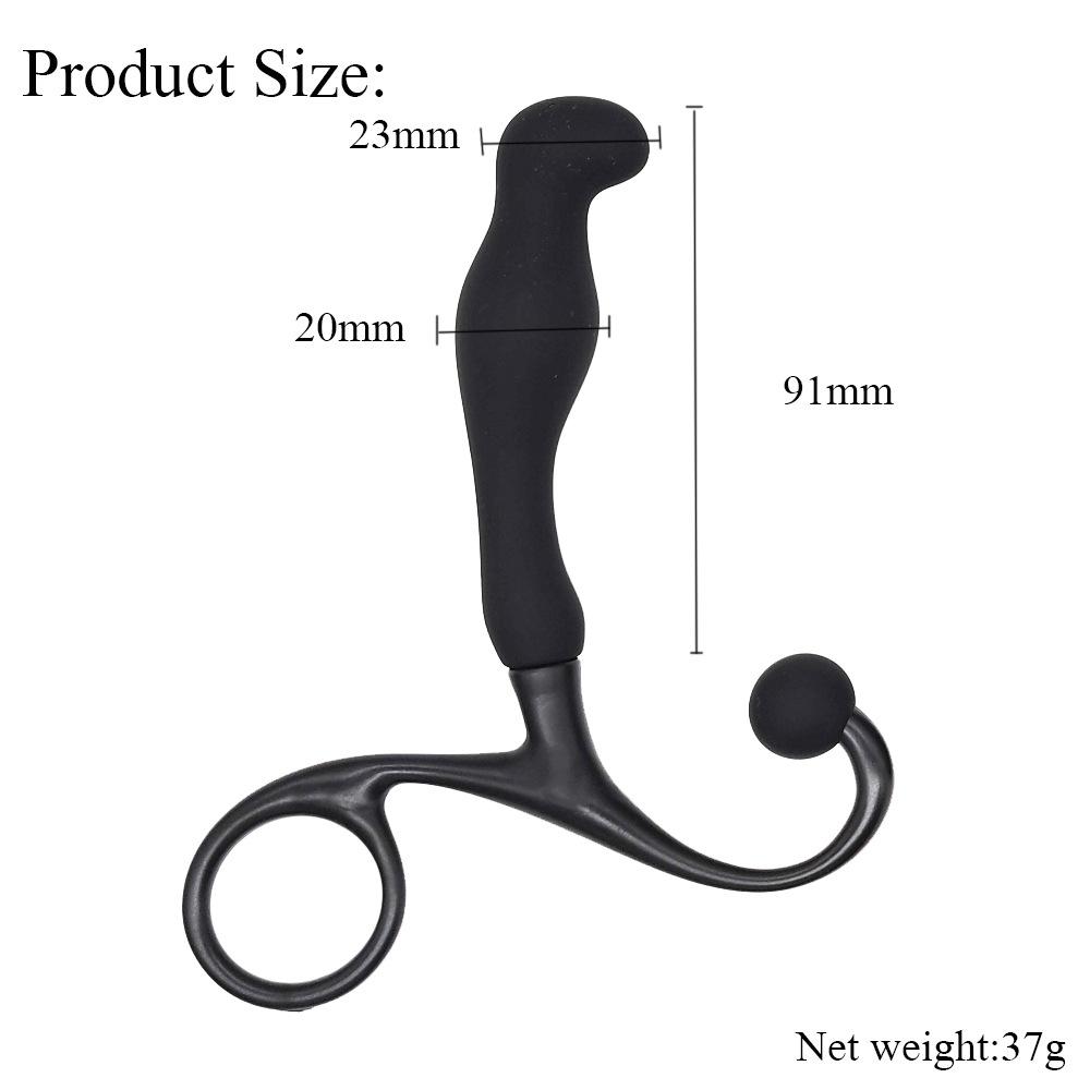 Male prostate vestibular massage stick