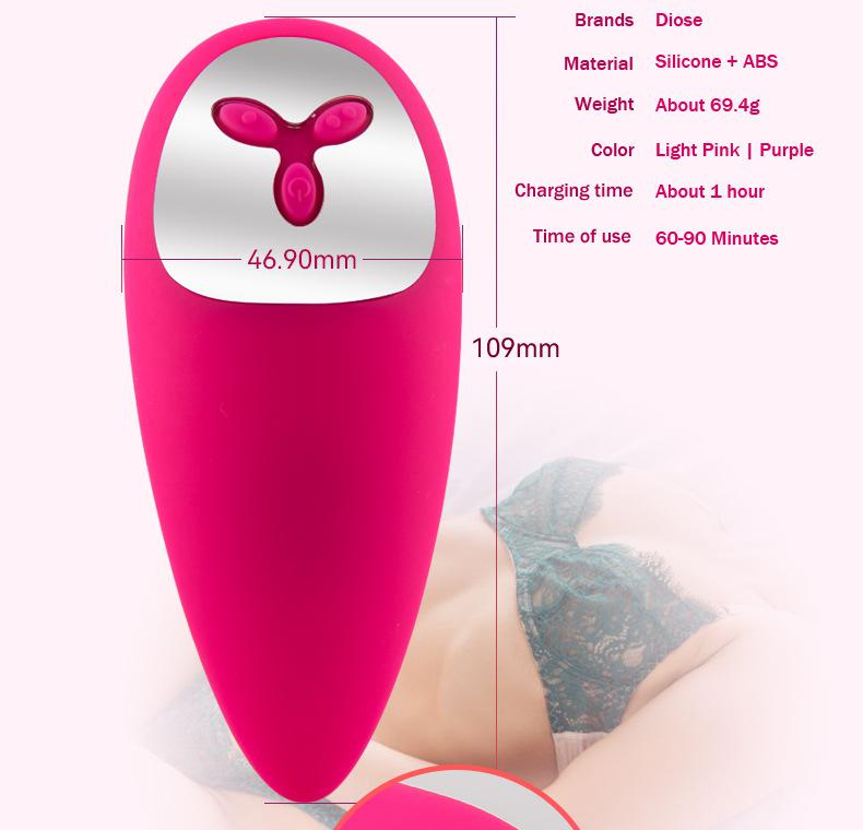 Rechargeable small jump egg portable female masturbator