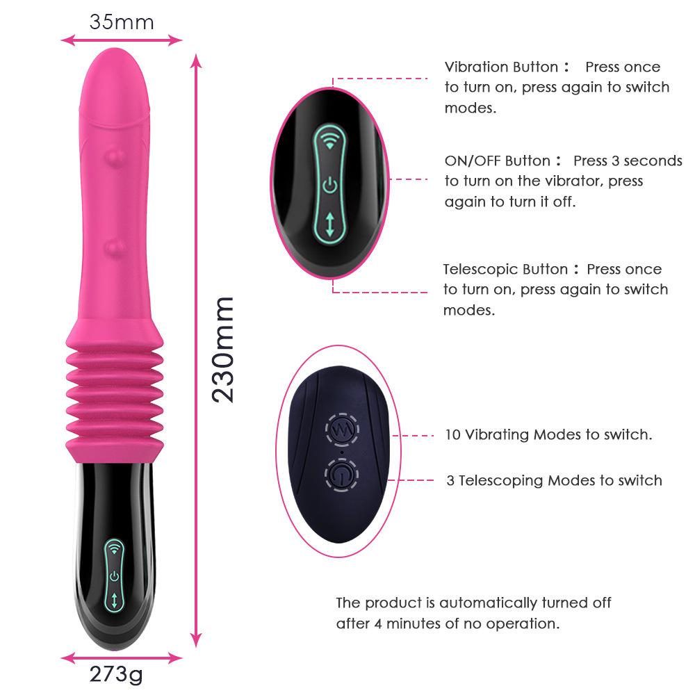 Remote Control Automatic Insertion And Retraction Sex Machine