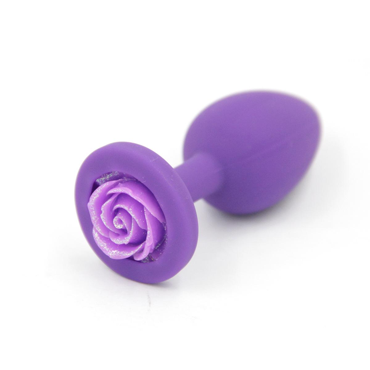 Rose anal plug