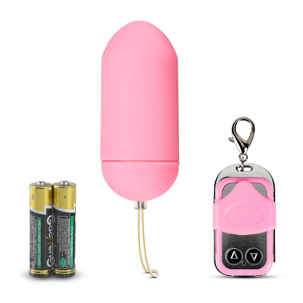 10 Function Remote Car Controller Style Vibrating Egg ( Pink )