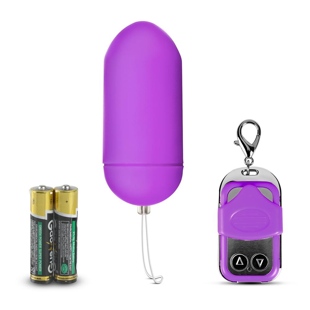 10 Function Remote Car Controller Style Vibrating Egg ( Purple )