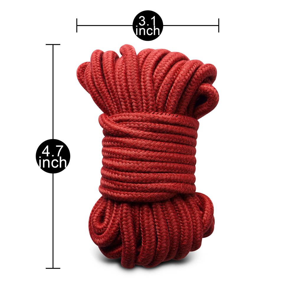 10 Meters Red Bondage Rope