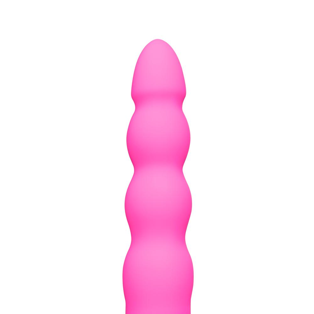 10-Mode Silicone Pink Beaded Waterproof Vibrator