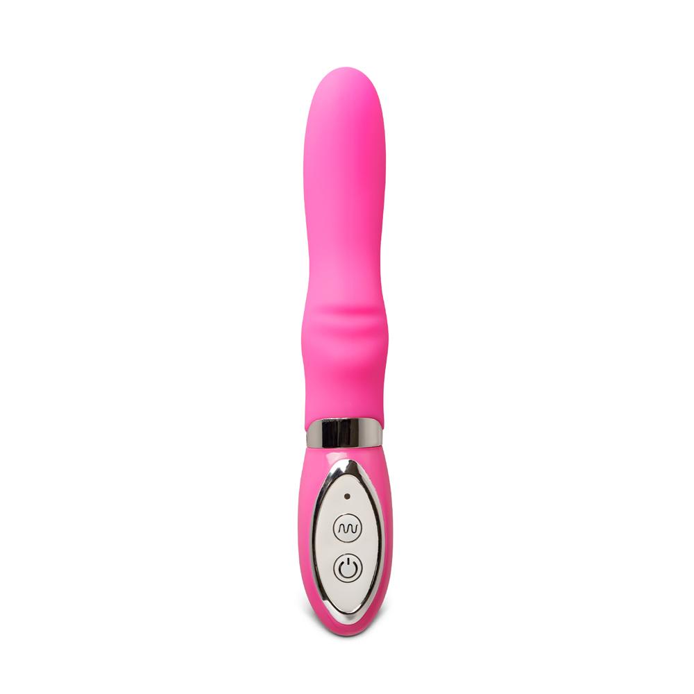 10-Mode Silicone Pink Color Waterproof  Classic Vibrator