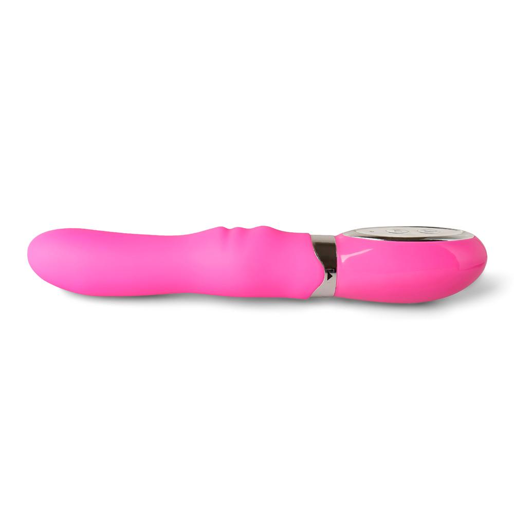 10-Mode Silicone Pink Color Waterproof  Classic Vibrator