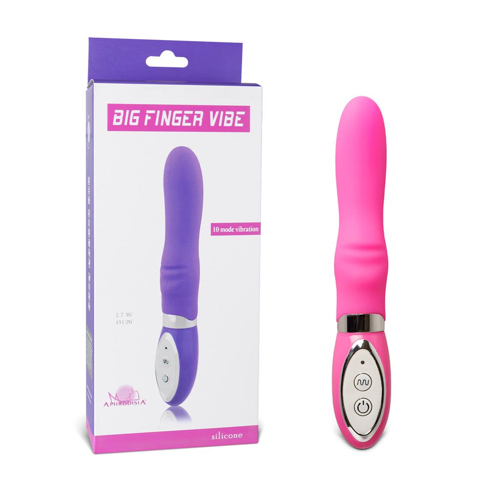 10-Mode Silicone Pink Color Waterproof  Classic Vibrator