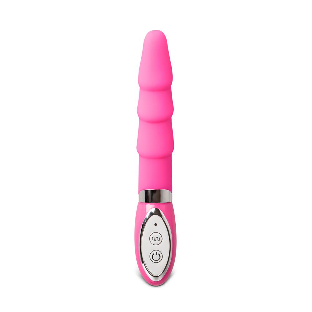 10-Mode Silicone Pink Penis Vibrator