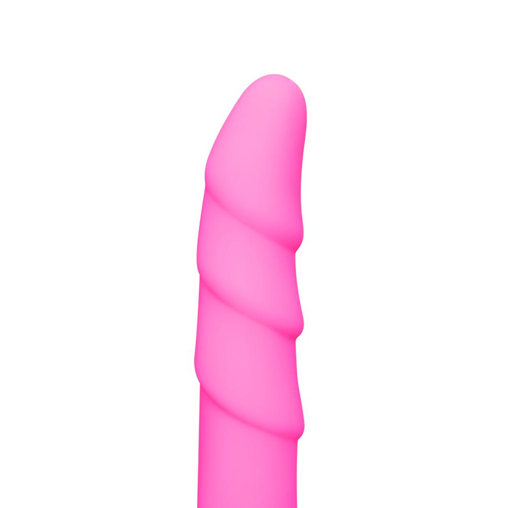 10-Mode Silicone Pink Penis Vibrator