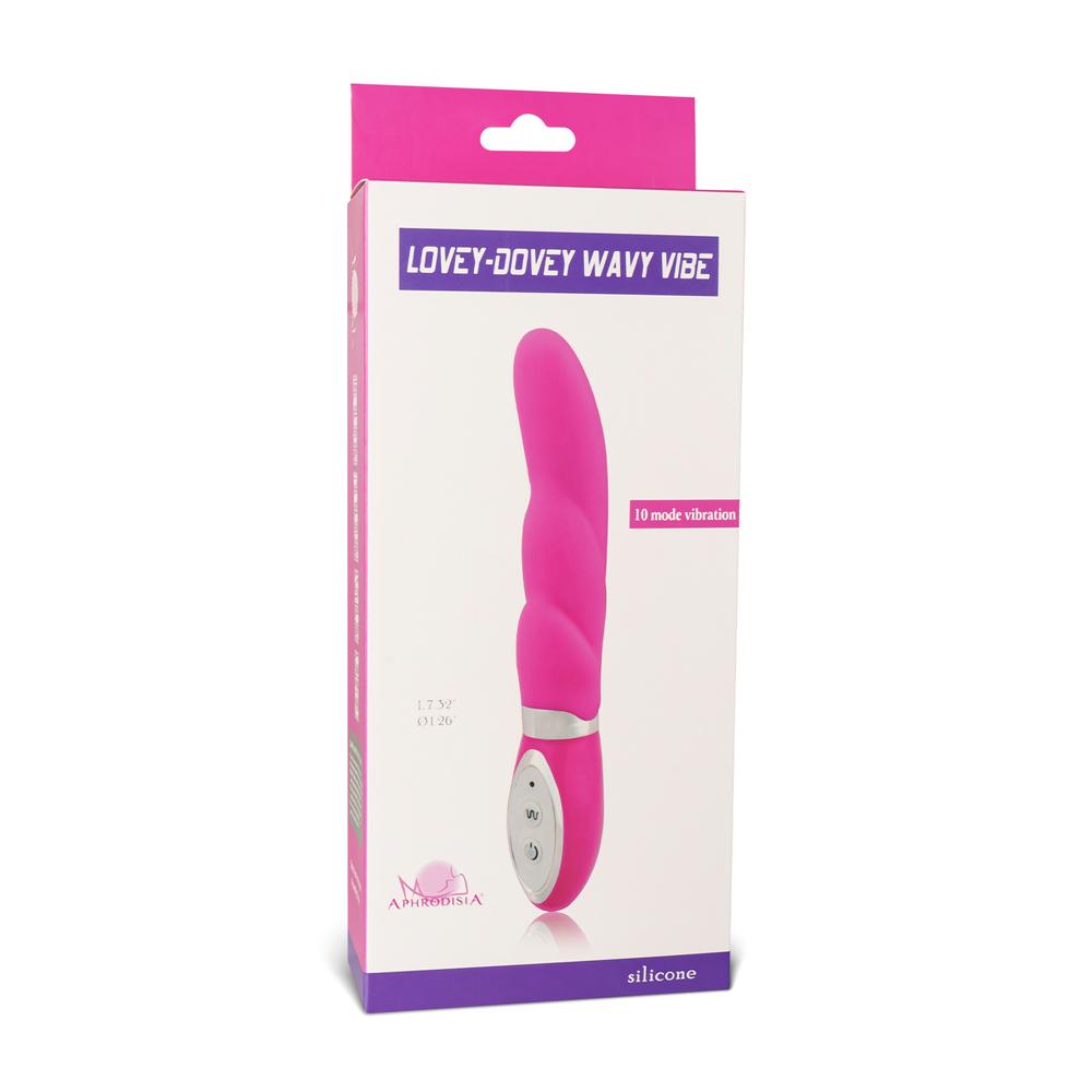 10-Mode Silicone Pink Waterproof G-Spot Vibrator