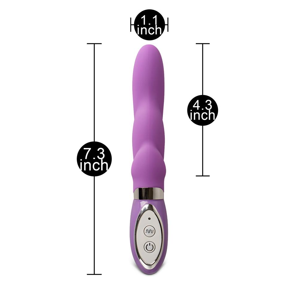 10-Mode Silicone Waterproof G-Spot Vibrator