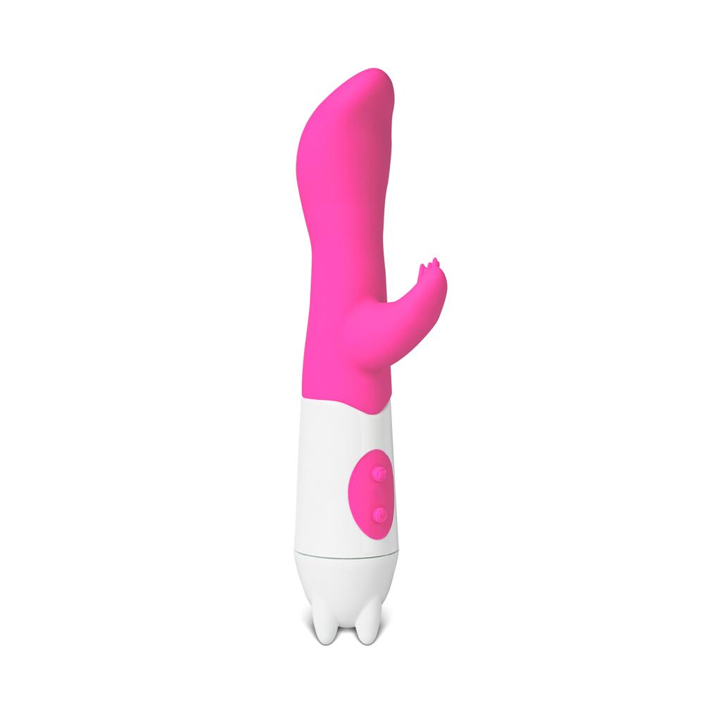 10 Models Magenta Color Silicone G-Spot Vibrator