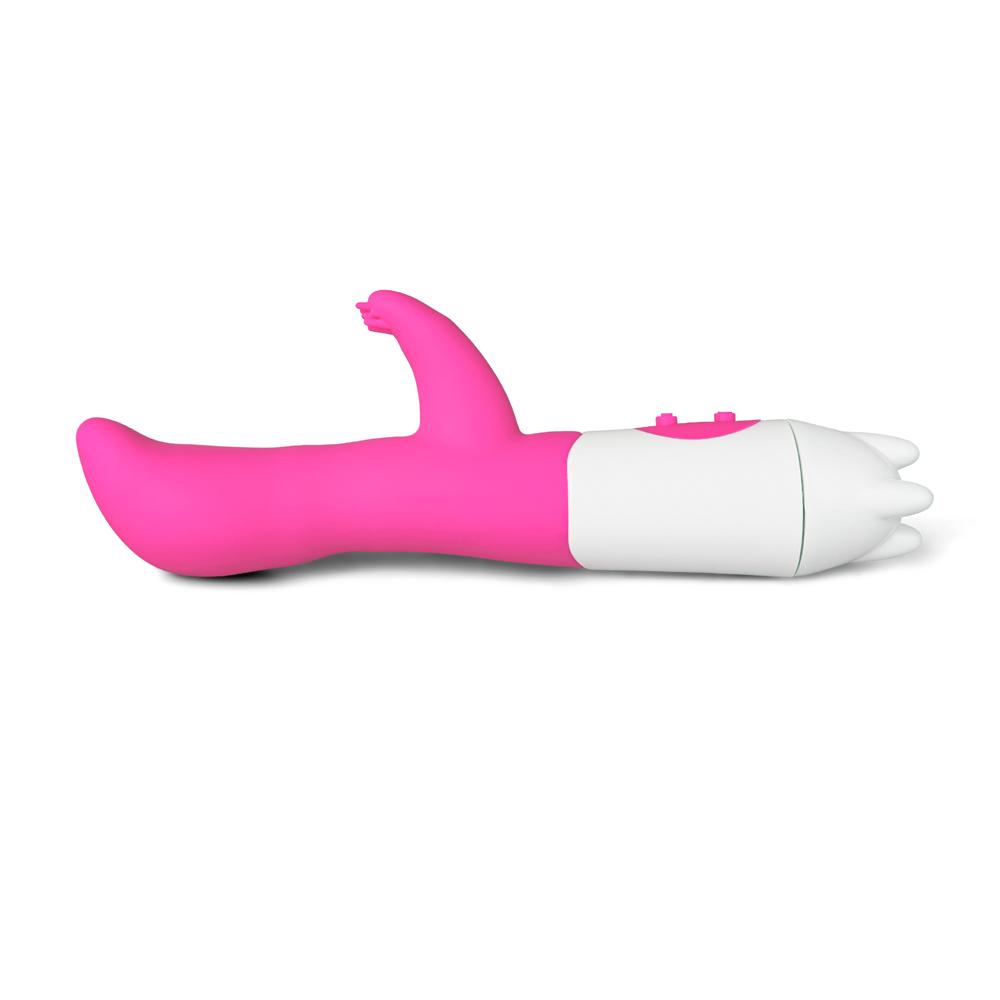 10 Models Magenta Color Silicone G-Spot Vibrator