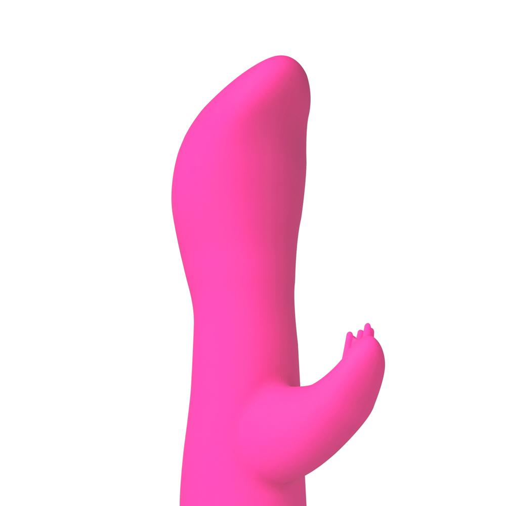 10 Models Magenta Color Silicone G-Spot Vibrator