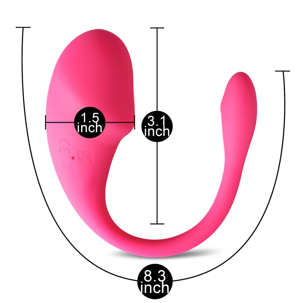 10-Speed APP and Remote Control Vibrator